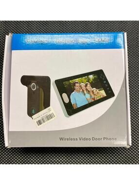 7 Inches LCD Monitor Digital Peephole Door Viewer Camera with Doorbell Function